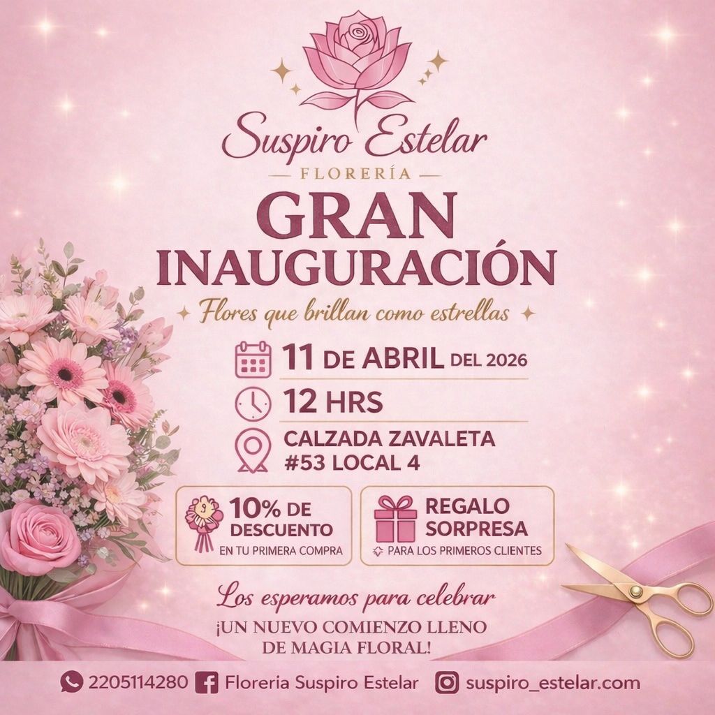 Invitación Gran Inauguración